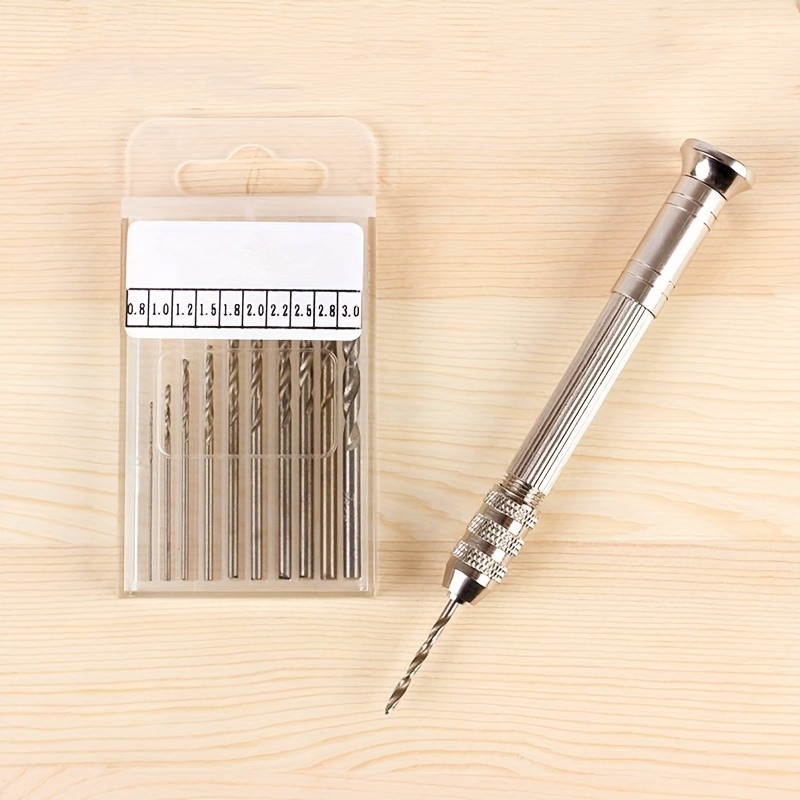 Metal Hand Drill Tool Kit with - Epoxy Uv Resin Kit recension och pris