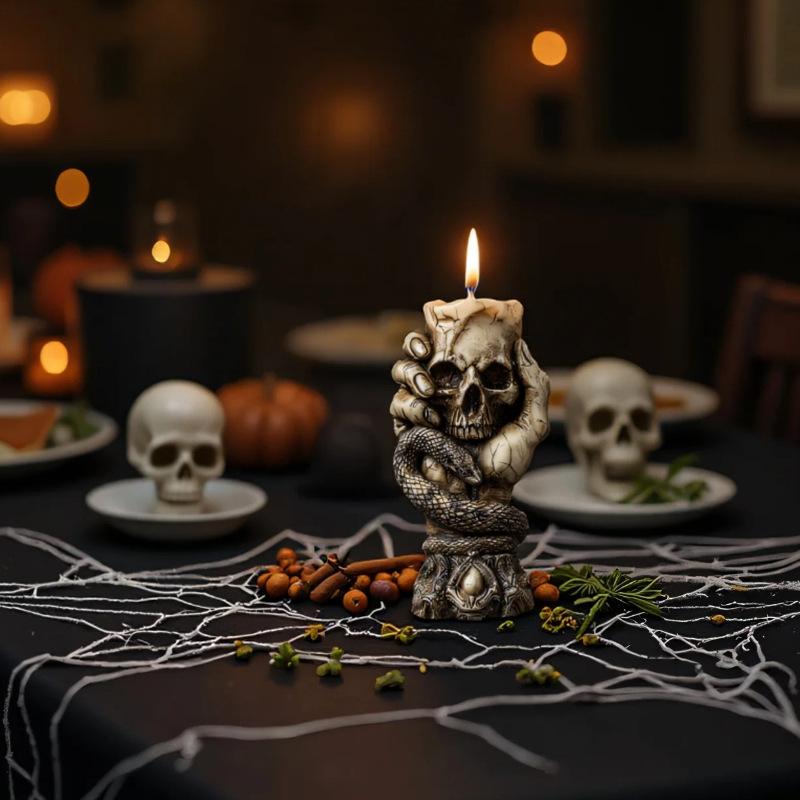 Halloween Skull Aroma Candle S - Resin Craft Workshop recension och pris
