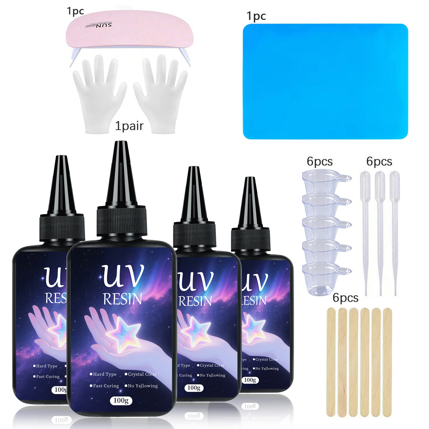 UV Resin kit with Casting Tool - Epoxy Uv Resin Kit recension och pris
