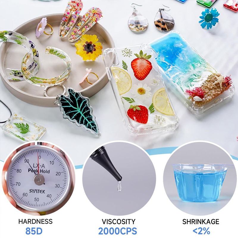 Upgraded UV Resin Hard Starter - Epoxy Uv Resin Kit recension och pris