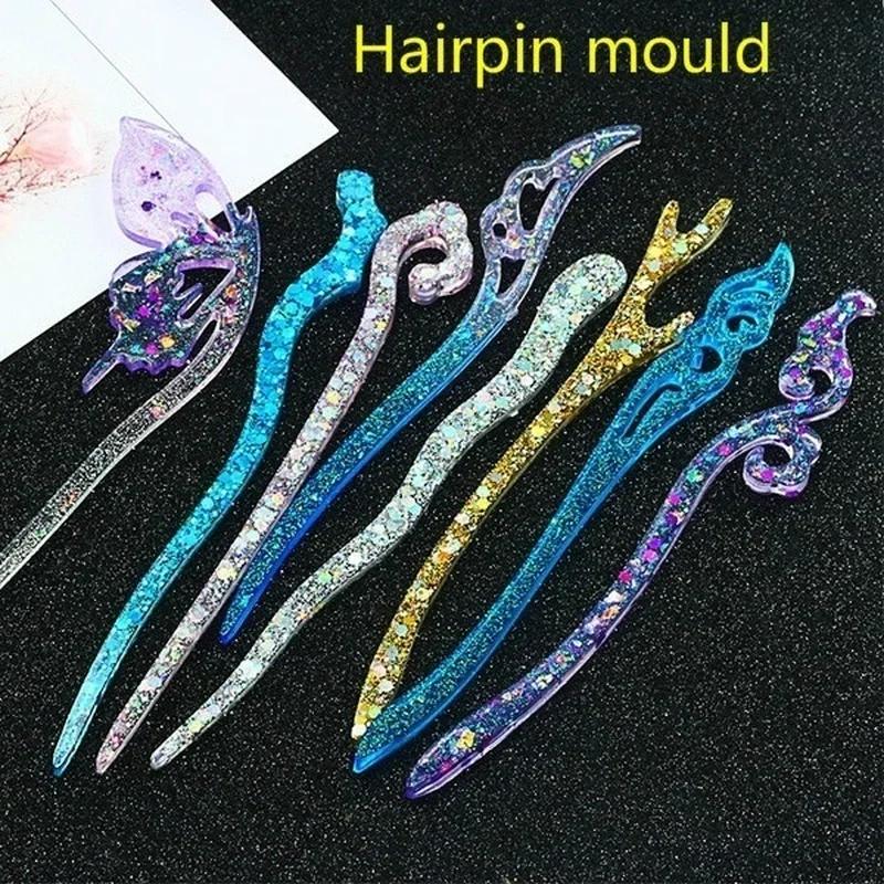 New Transparent Hairpin Silico - Resin Craft Supplies recension och pris
