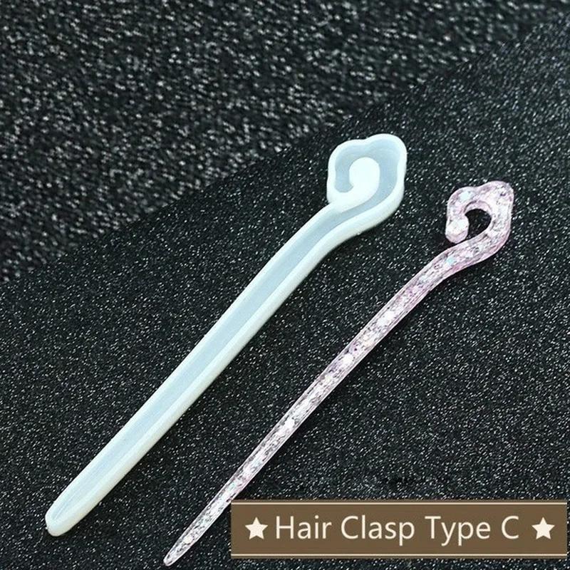 New Transparent Hairpin Silico - Resin Craft Supplies recension och pris