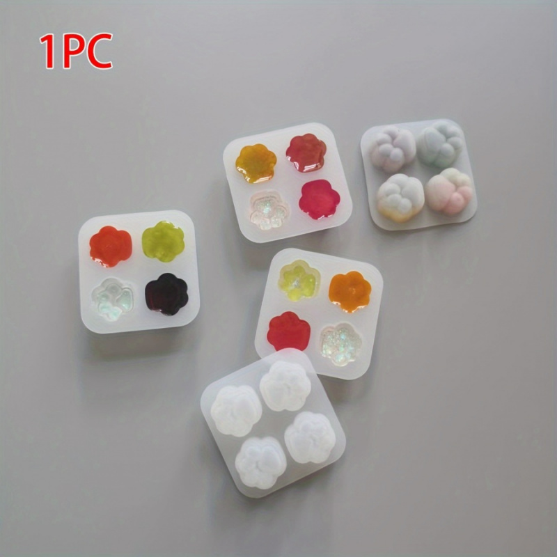 1Cat Paw Pattern Silicone Mold - Resin Craft Ideas recension och pris