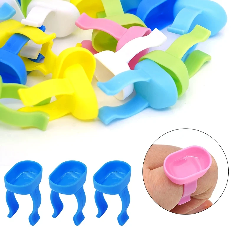 100pcs Dental Mixing Finger Ri - Mixing Cup Silicone recension och pris
