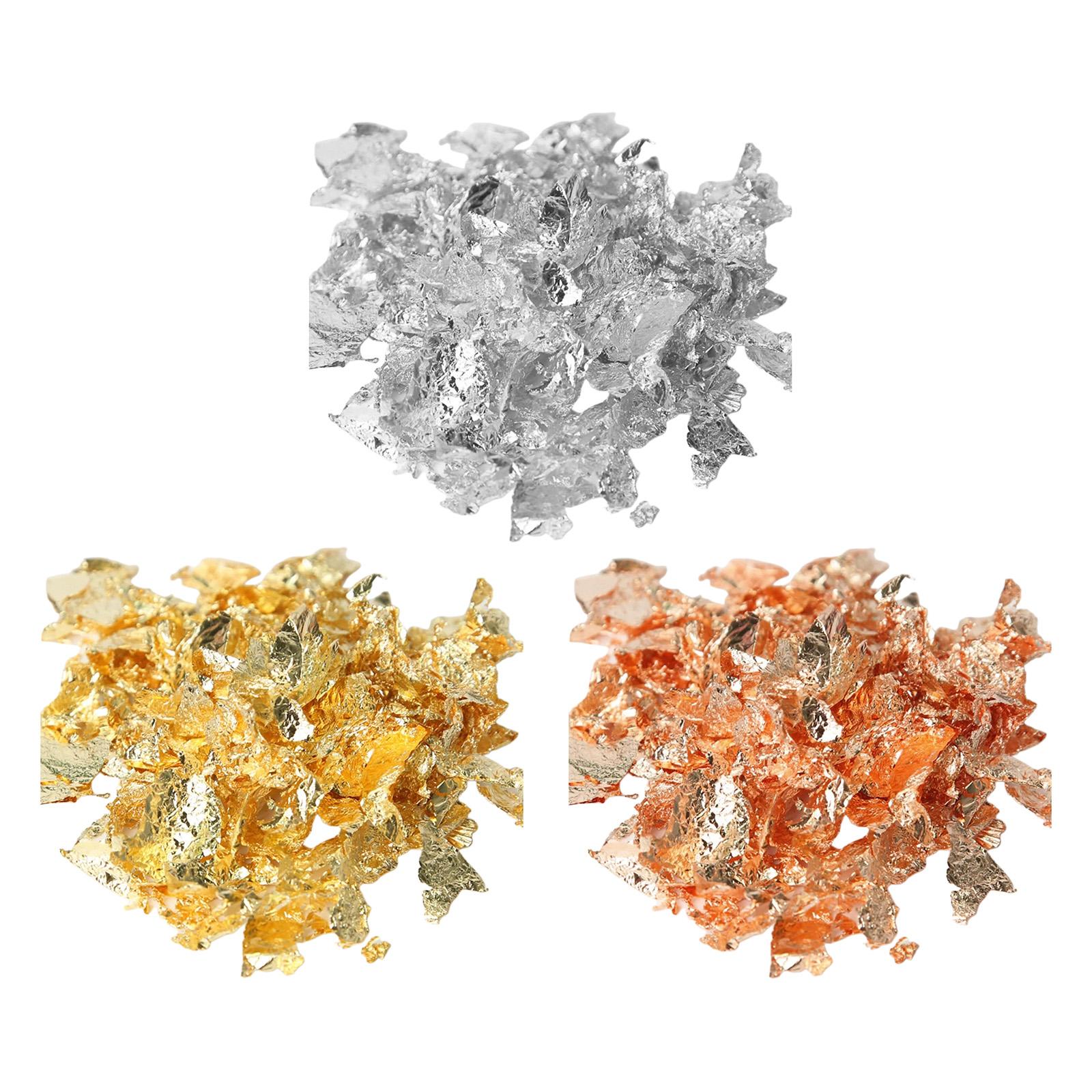 Metallic Flake, 20g Gold Flake - Gold Foil Flakes recension och pris