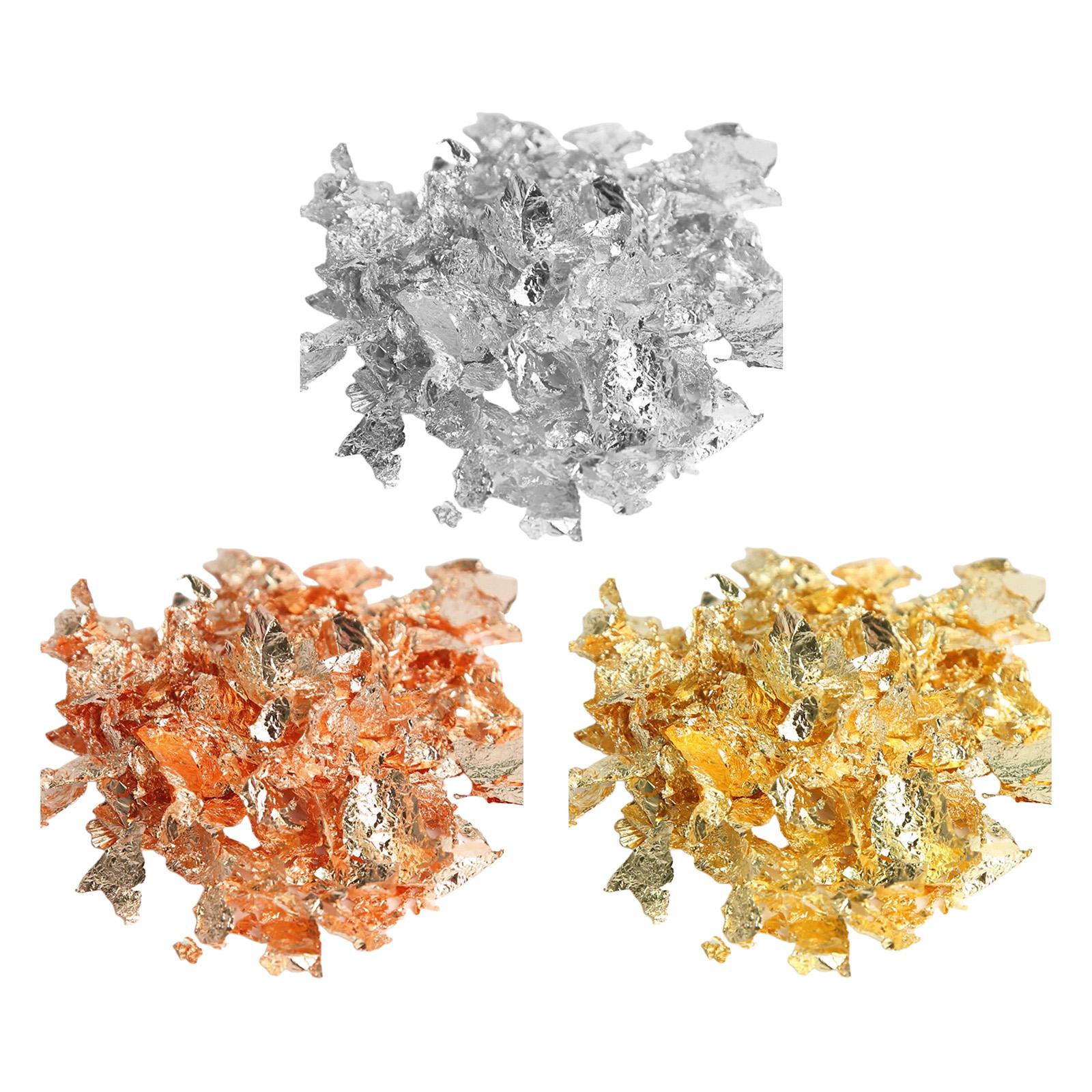 Metallic Flake, 20g Gold Flake - Gold Foil Flakes recension och pris