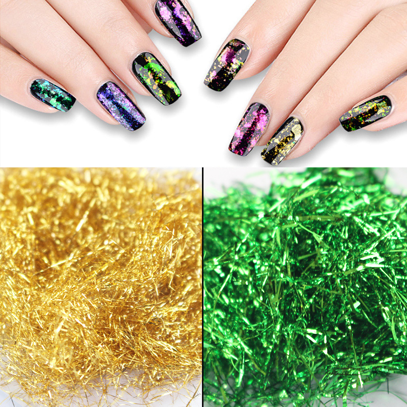 Bottled Metal Alloy Glitter Go - Gold Foil Flakes recension och pris