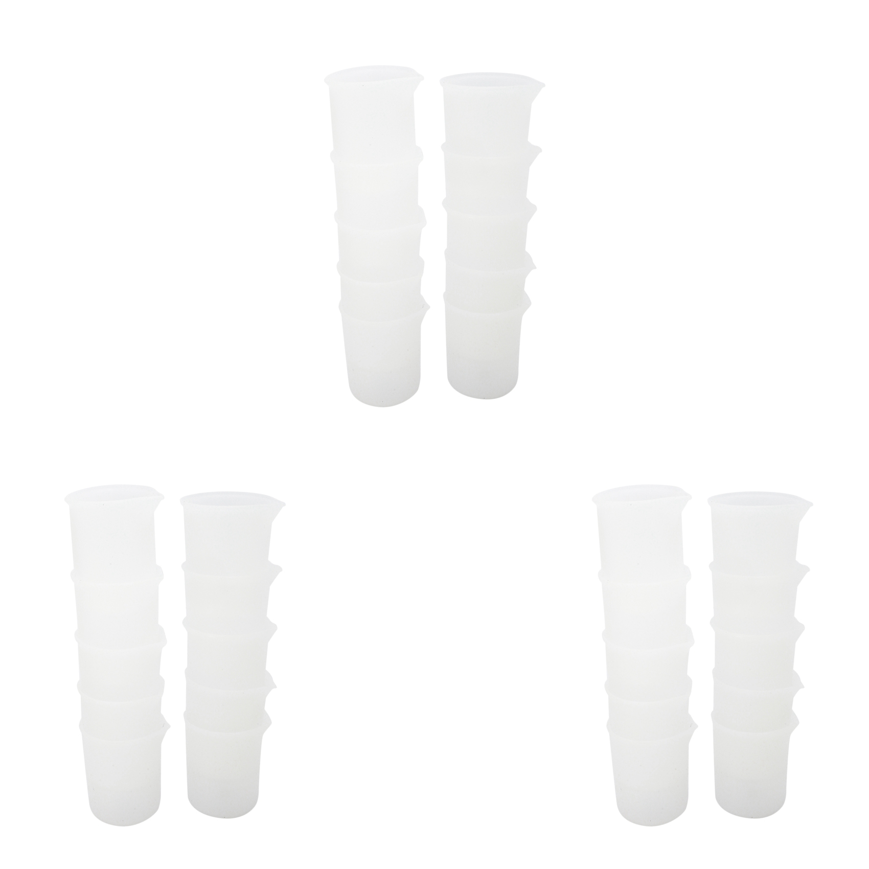 HLZS-30Pcs Silicone Measuring  - Mixing Cup Silicone recension och pris