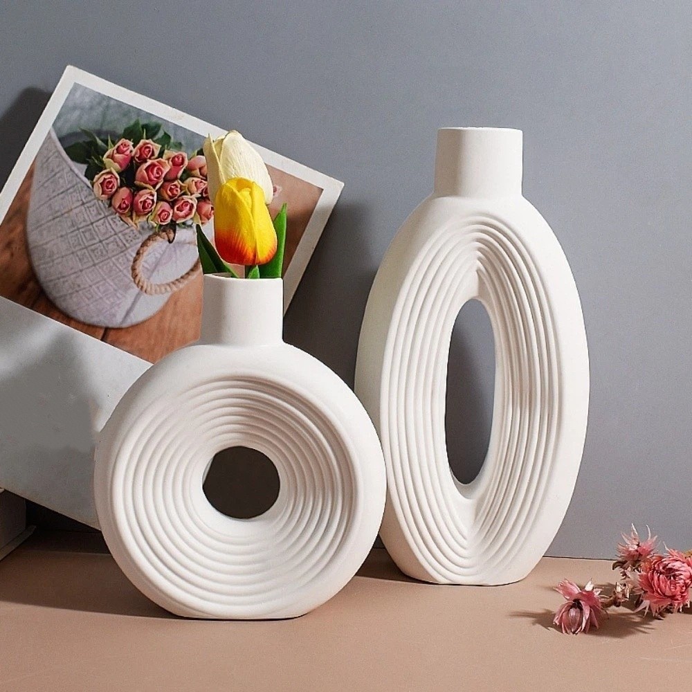 Oval Stripe Silicone Vase Mold - Resin Craft Workshop recension och pris