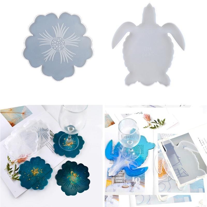 R3MC 2Pcs DIY Flower Silicone  - Geode Mold Silicone recension och pris