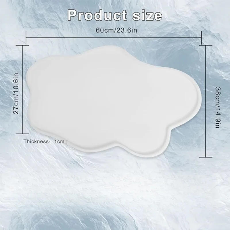Large Resin Table Mold 24 inch - Serving Tray Mold recension och pris