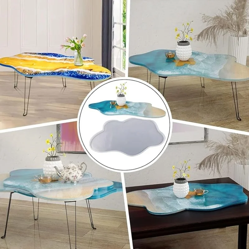 Large Resin Table Mold 24 inch - Serving Tray Mold recension och pris