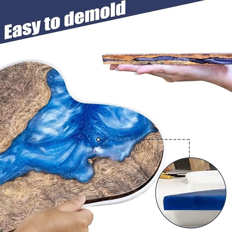 Large Resin Table Mold 24 inch - Serving Tray Mold recension och pris