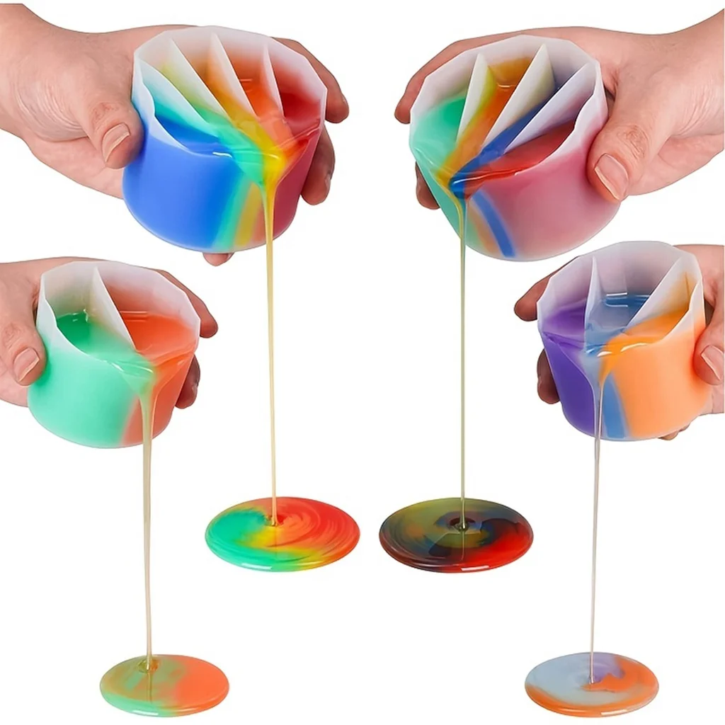 Color Mixing Split Cup For Pou - Mixing Cup Silicone recension och pris