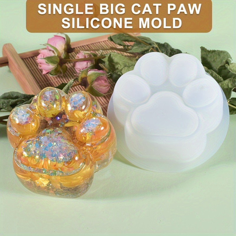1 Large Cat Paw Silicone Mold， - Resin Craft Ideas recension och pris