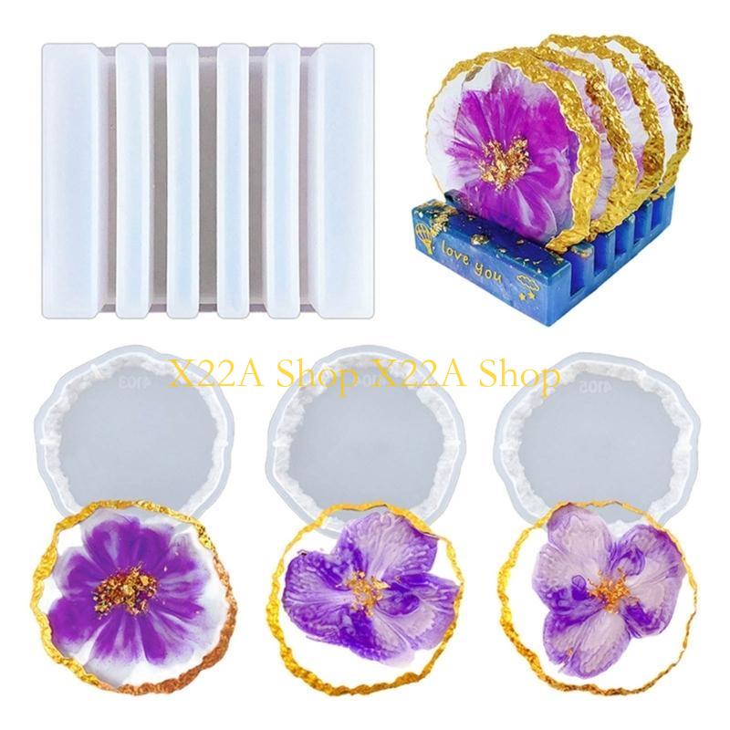 Unique Agate Coasters Silicone - Serving Tray Mold recension och pris