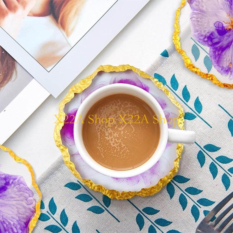 Unique Agate Coasters Silicone - Serving Tray Mold recension och pris